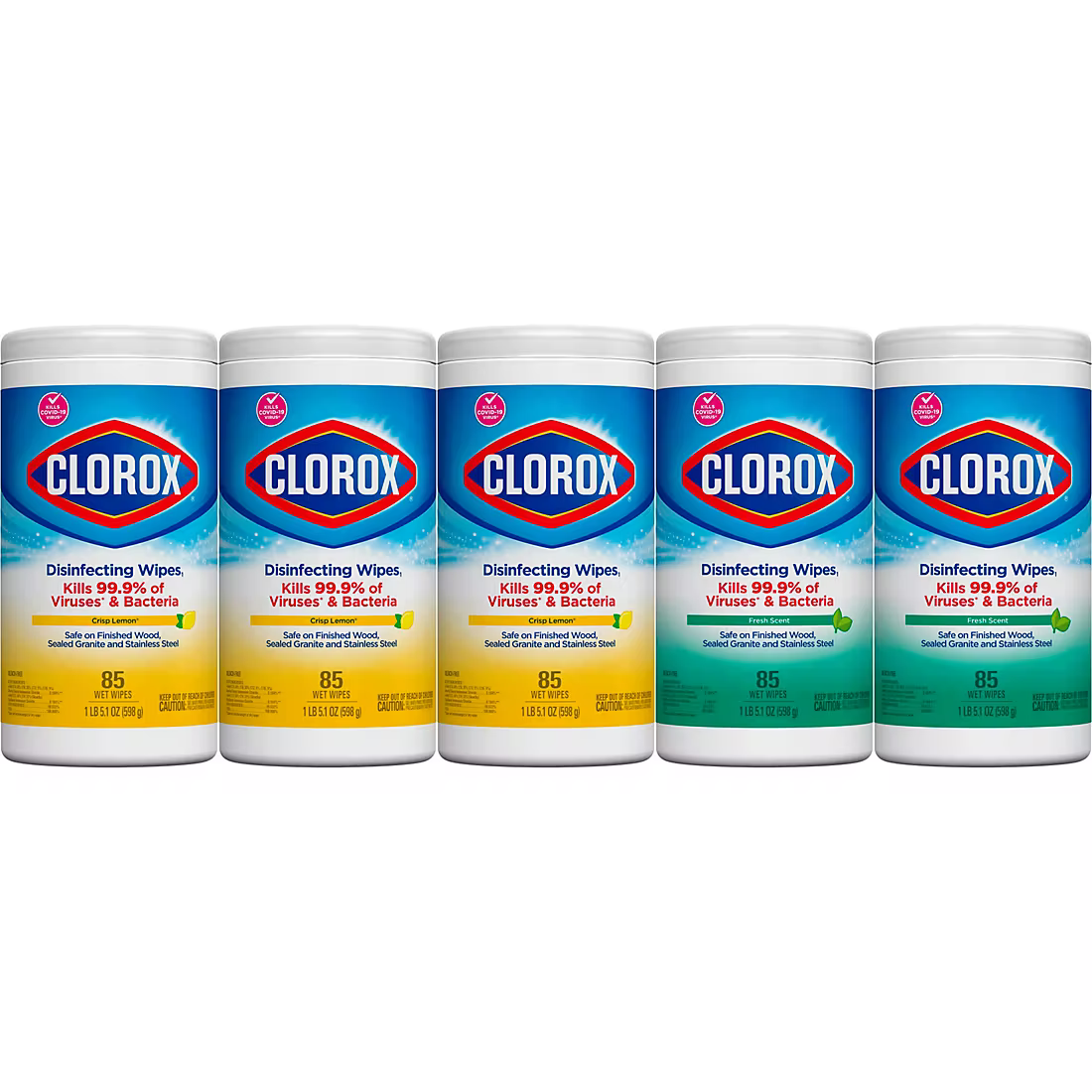 Clorox Disinfecting Wipes Value Pack, 5 pk.