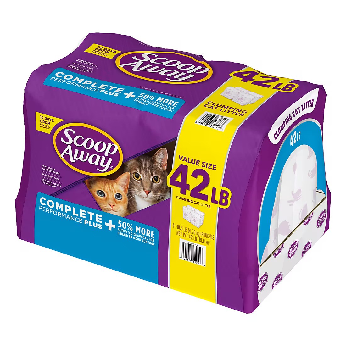 Scoop Away Complete Performance Plus Clumping Cat Litter, 42 lbs.