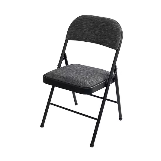 Berkley Jensen Metal Folding Chair - Black