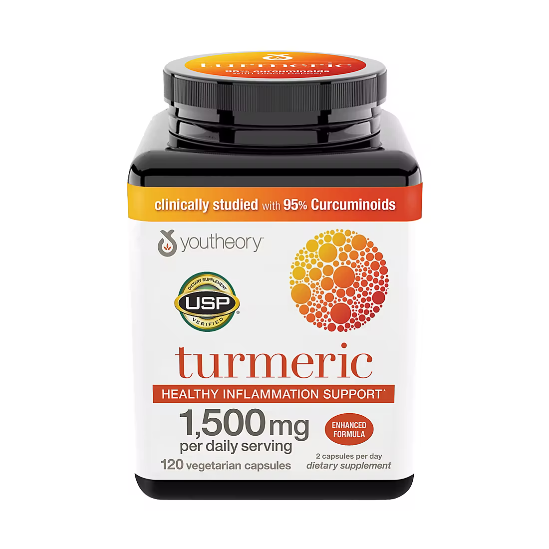 Youtheory Tumeric Enhanced 1500mg, 120 ct.