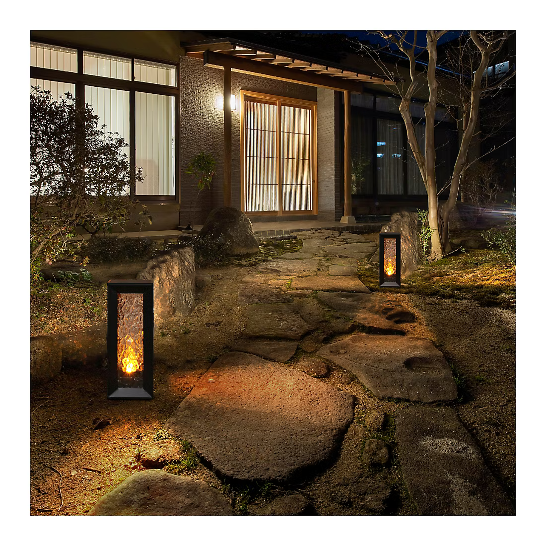 Berkley Jensen 50 Lumen Solar LED Lanterns, 2 pk. - Graphite