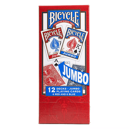 Bicycle Jumbo Playing Cards, 12 pk.