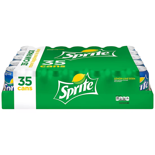 Sprite Soda Cans, 35 pk./12 oz.